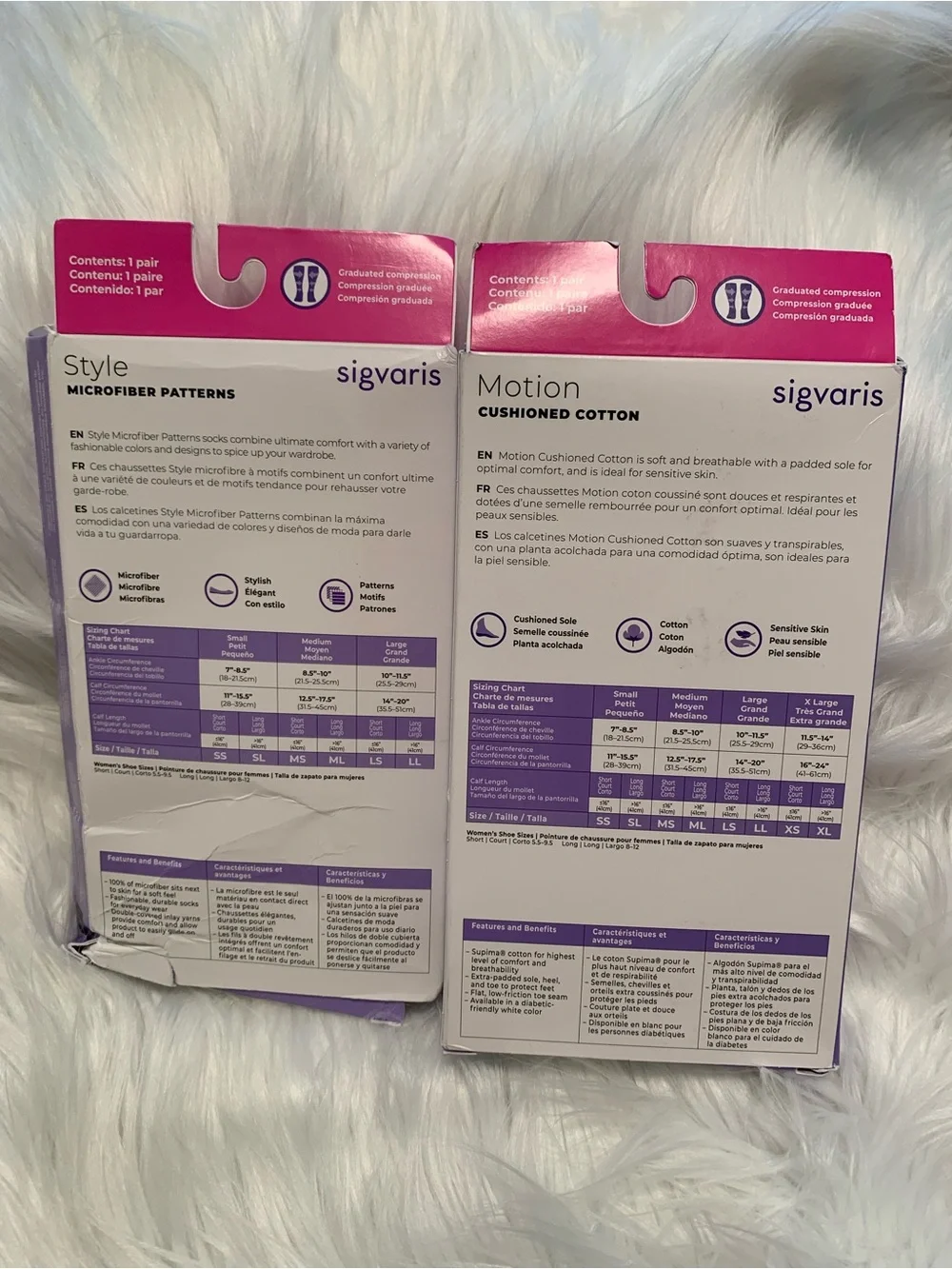 Sigvaris pairs ladies